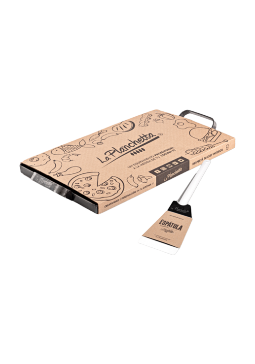 Combo La Planchetta 2 Hornallas + Espátula
