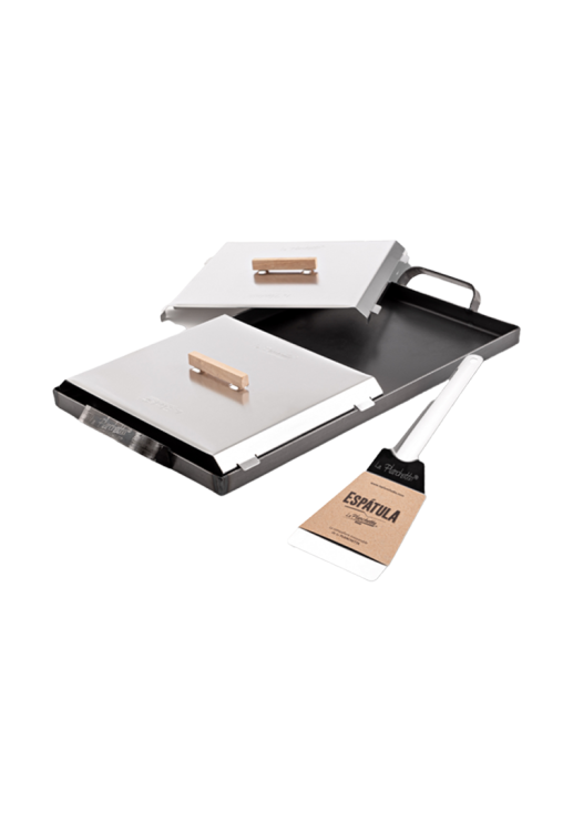 Planchetta 2 Hornallas + Espátula + Tapa