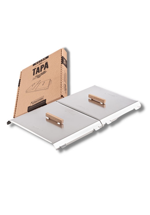 Planchetta 2 Hornallas + Espátula + Tapa