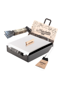 Plancheta 1h Con Tapa + Espátula + Pinza + Bolsa
