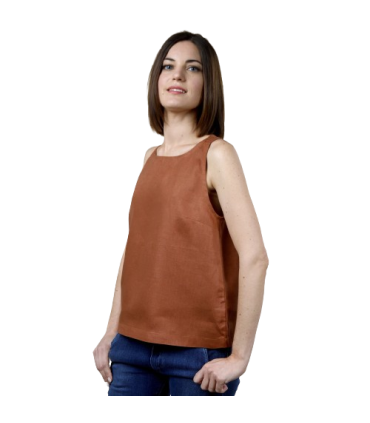 Blusa Cora Chocolate