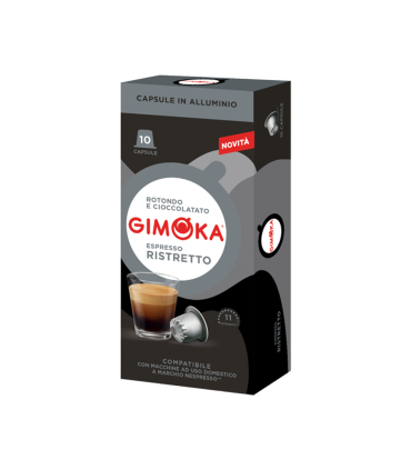 Cápsulas Café Ristretto X 10 Nespresso Compatible Aluminio
