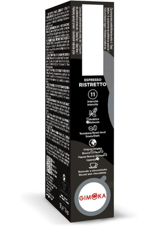 Cápsulas Café Ristretto X 10 Nespresso Compatible Aluminio
