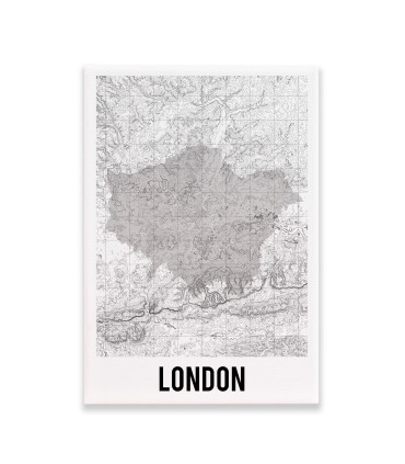 Cuadro Decorativo - Mapa London