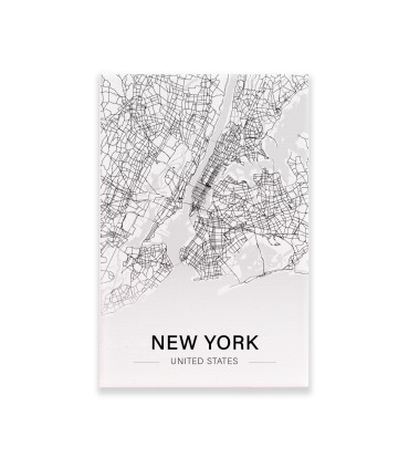 Cuadro Decorativo - Mapa New York