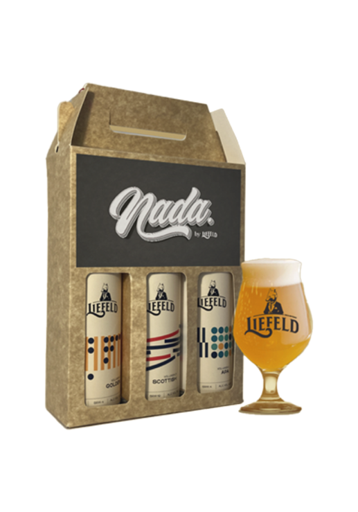 Box Nada 3: Latas Cerveza + Copa - Mixto