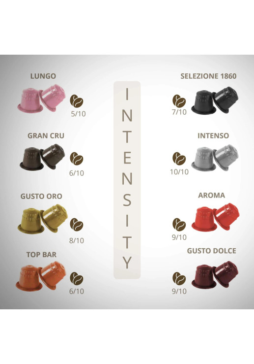 Cápsulas Gran Cru Tubo X 10 Nespresso Garibaldi