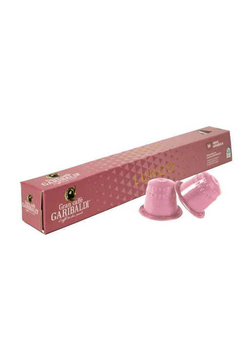 Cápsulas Lungo Tubo X 10 Nespresso Garibaldi