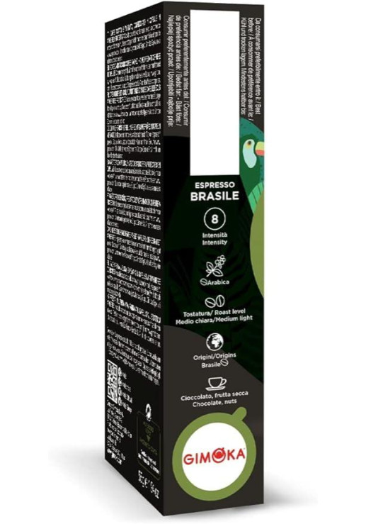 Cápsulas Café Brasile X 10 Nespresso Compatible Aluminio