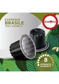 Cápsulas Café Brasile X 10 Nespresso Compatible Aluminio