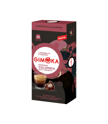 Cápsulas Café Colombia X 10 Nespresso Compatible Aluminio