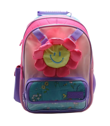 Mochila Flor Espalda 16"