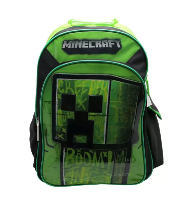 Mochila Minecraft Espalda 18"