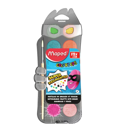 Maped Acuarelas X 12