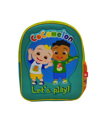Mochila Cocomelon Lets Play Espalda 12"