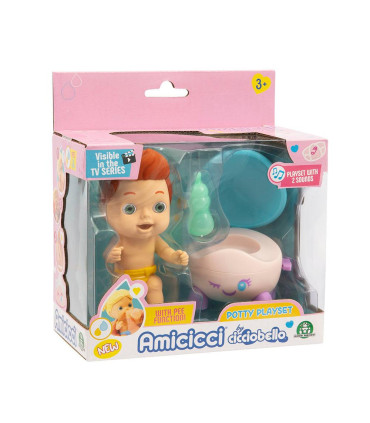 Amicicci Mini Bebote Con Inodoro Y Sonido