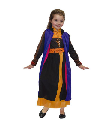 Disfraz Frozen 2 Anna Negro