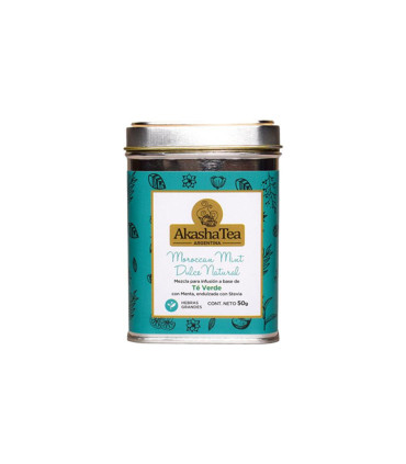Lata De Té Menta Marroqui Y Dulce Natural