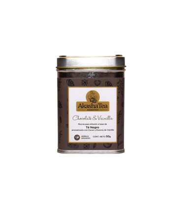 Lata De Té Chocolate Y Vainilla
