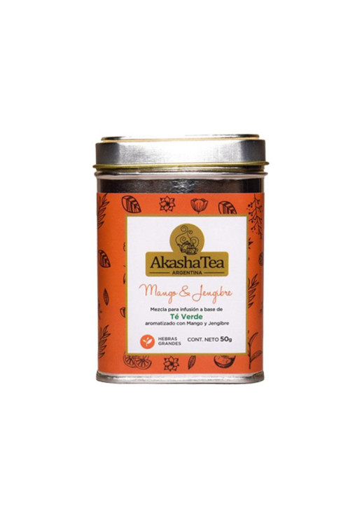 Lata De Té Mango Y Jengibre