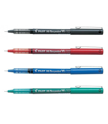 Lapicera Pilot V5 Con Cartucho