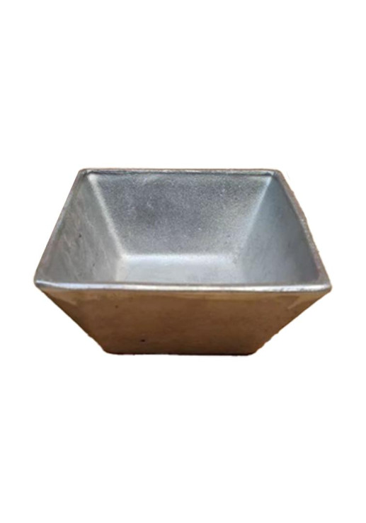 Bowl Cuadrado Aluminio