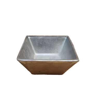 Bowl Cuadrado Aluminio