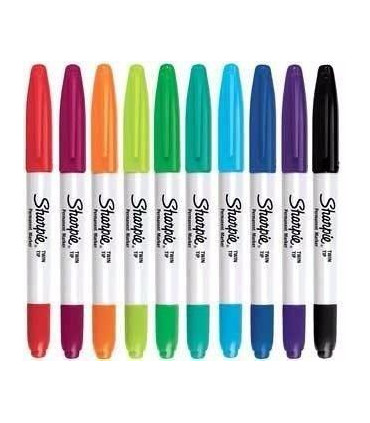 Sharpie Doble Punta Permanente