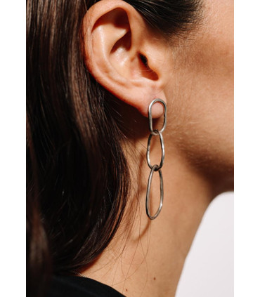 Aros Cadena - Plata