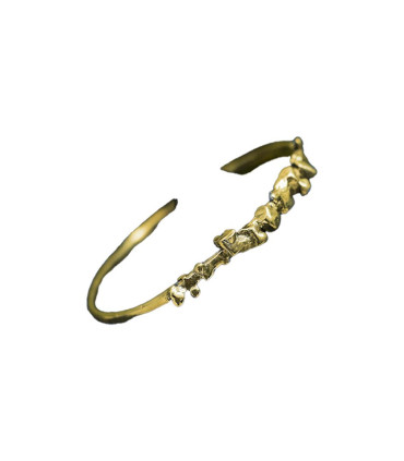 Pulsera Erosión - Dorado