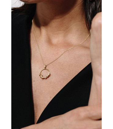 Collar Dije Síntesis - Dorado