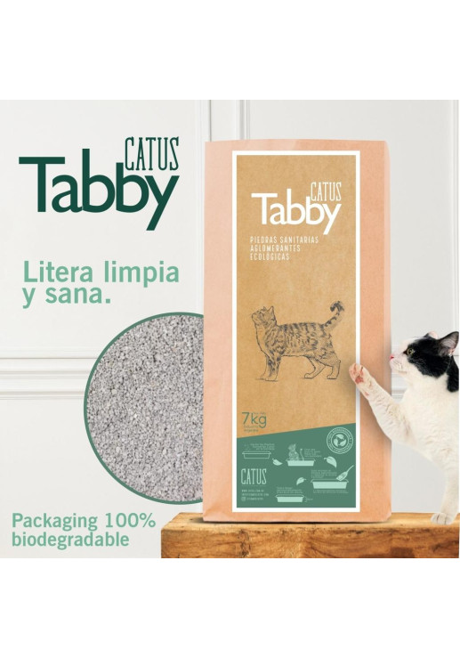 Piedras Sanitarias Aglomerantes Catus Tabby X 7kg