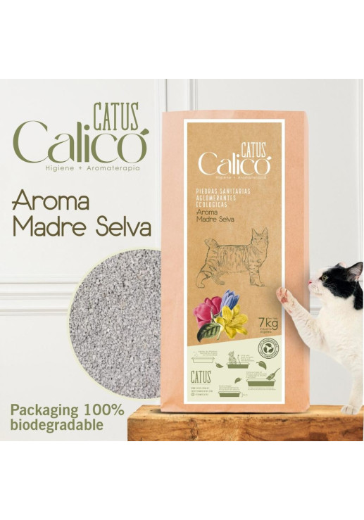 Piedras Aglomerantes Aroma A Madre Selva Catus Calicó X 7kg