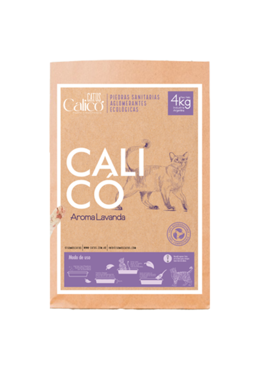 Piedras Sanitarias Aglomerantes Aroma A Lavanda Catus Calicó X 4 Kg