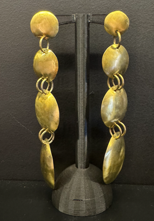 Aros Círculos - Dorado