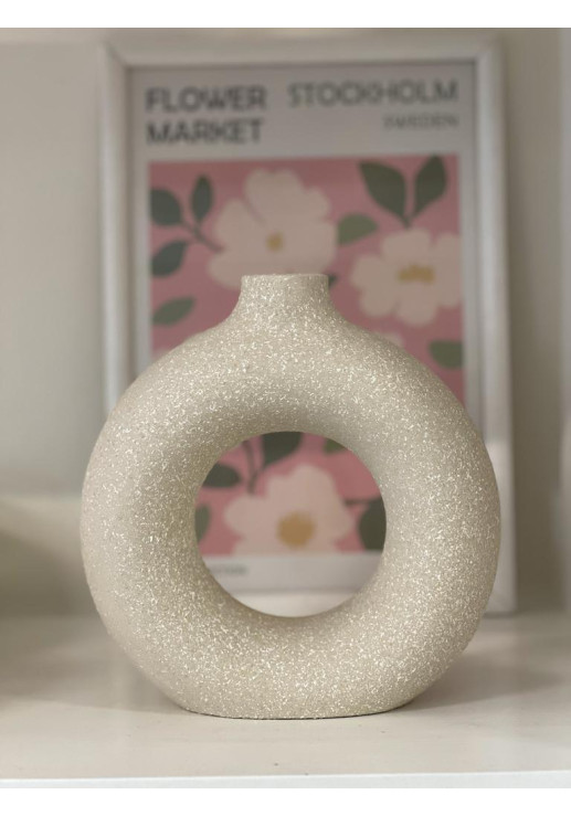 Florero Manhattan Stone "L" - 20x20 cm