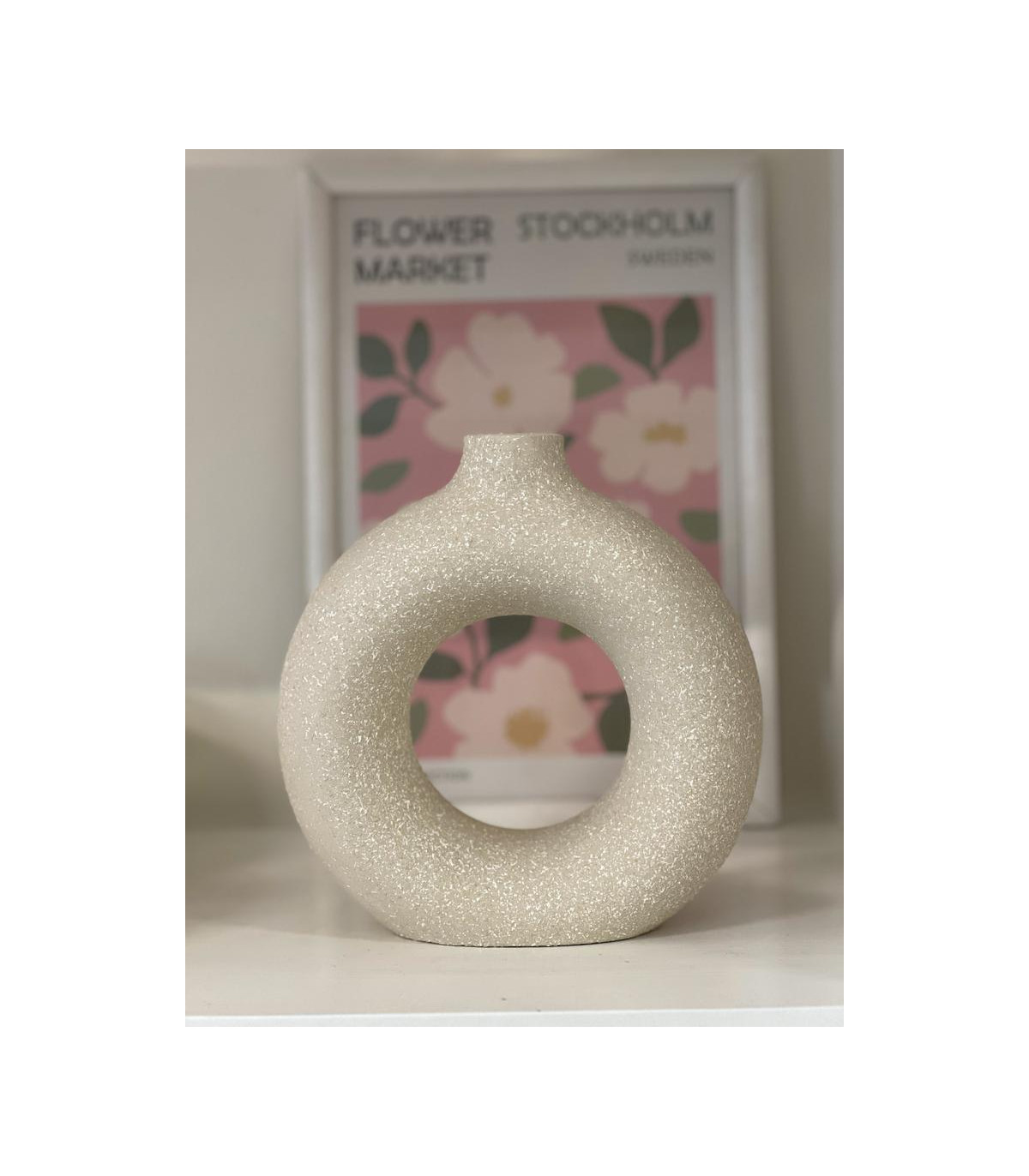 Florero Manhattan Stone "L" - 20x20 cm