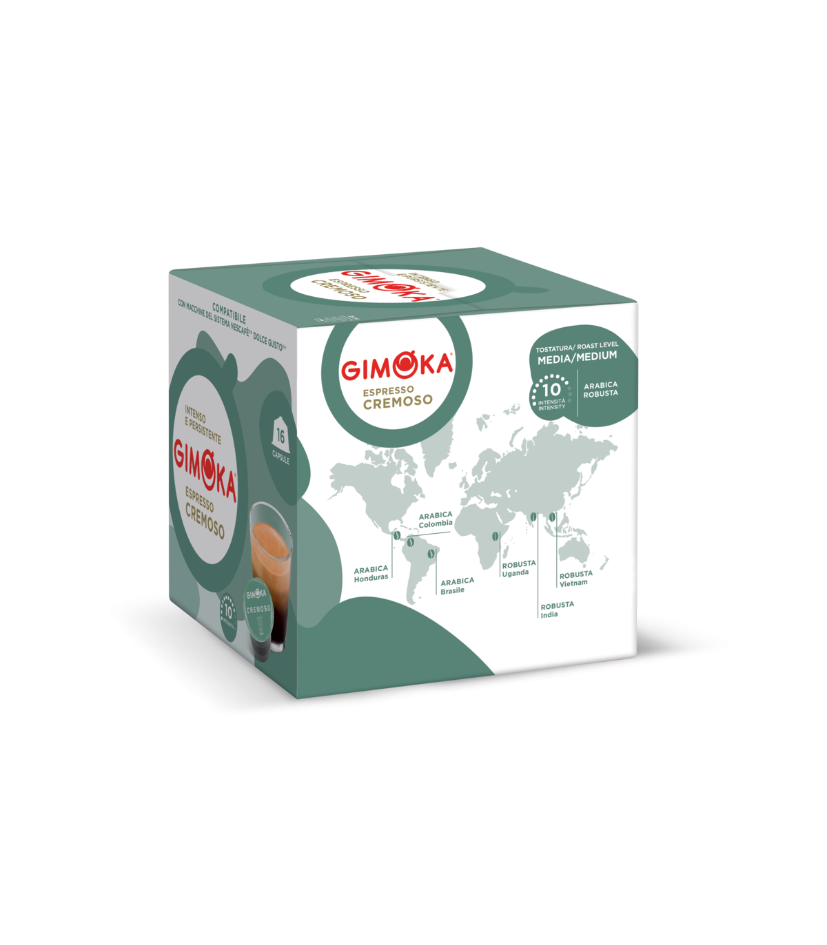 Cremoso X 16 Dolce Gusto Compatible Gimoka