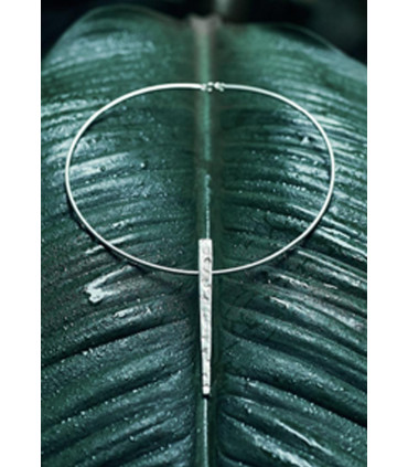 Collar Dije Cascada - Plata