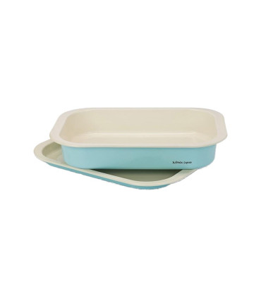 Set De 2 Fuentes Enlozadas Narda Lepes