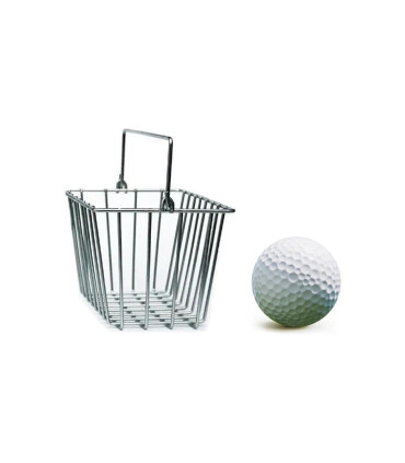 50 Pelotas Golf Práctica + Canasto