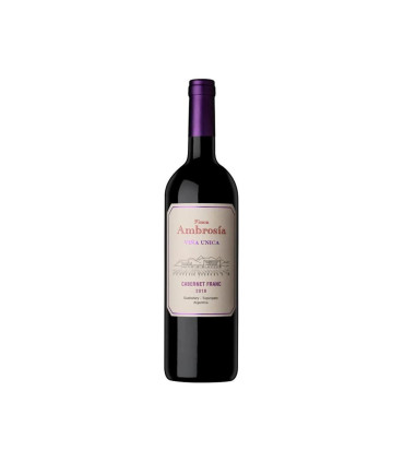 Vino Tinto Ambrosia Viña Unica Cabernet Franc Finca Ambrosía