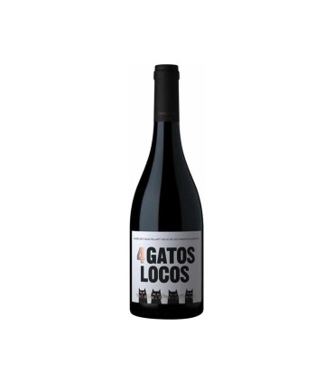 Vino Tinto Cuatro Gatos Locos Malbec
