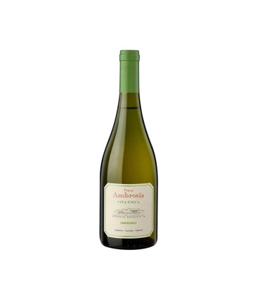 Vino Blanco Ambrosia Viña Unica Chardonnay Ambrosia