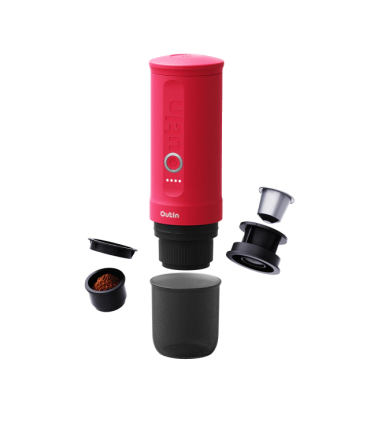 Máquina De Espresso Portátil Nano (rojo Carmesí)