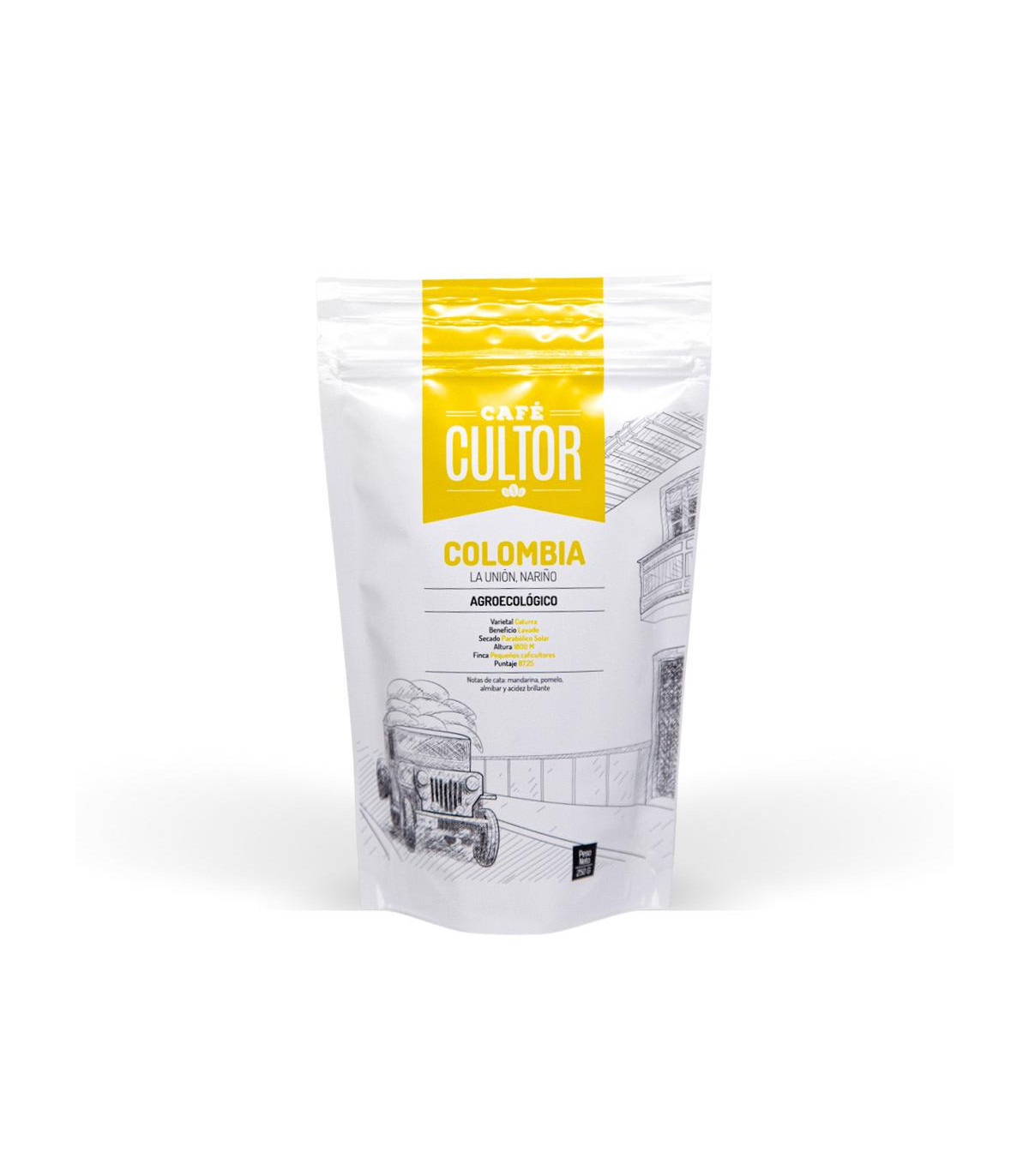 Café En Granos Colombia 250 Gr Café Cultor