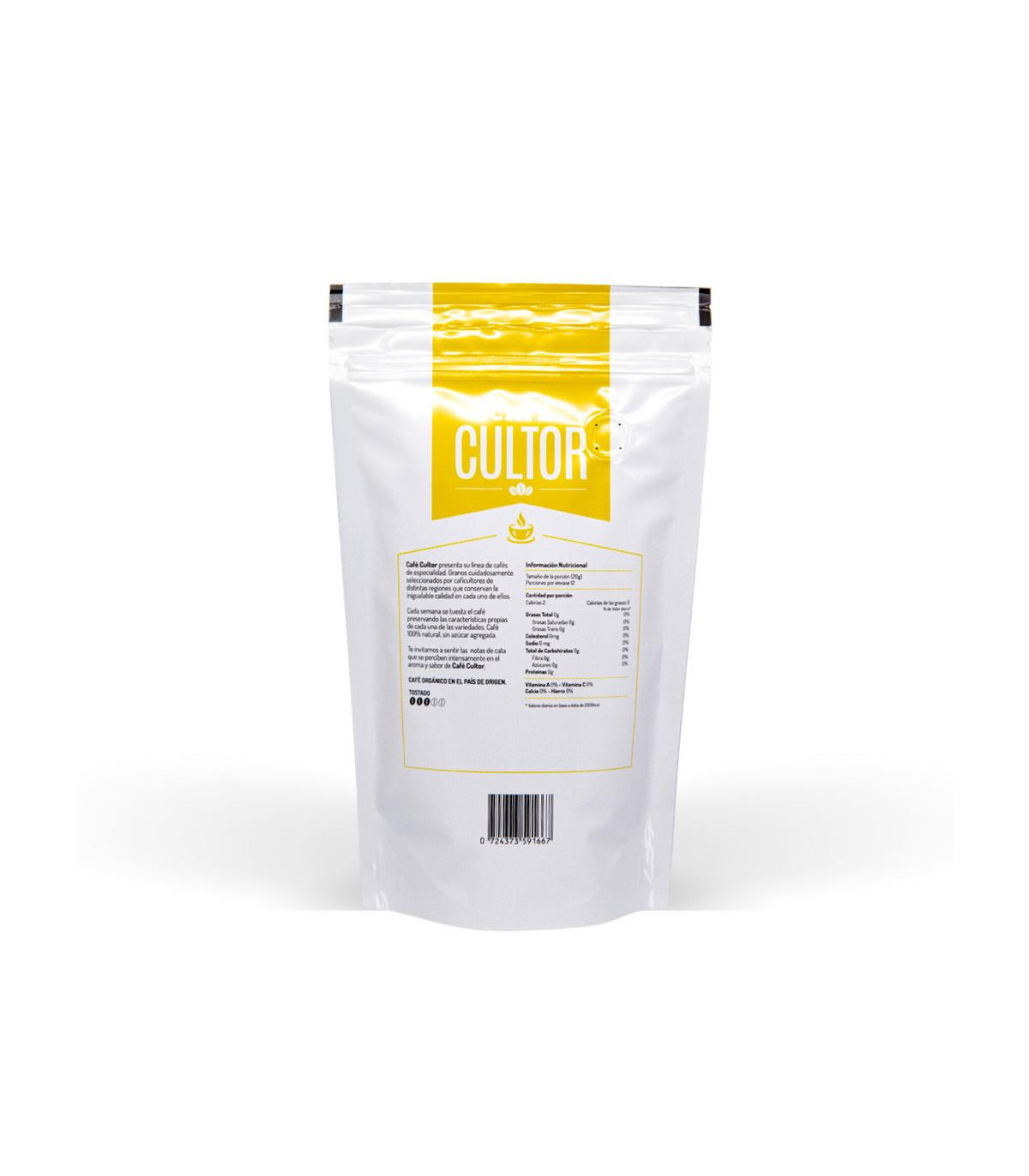 Café En Granos Colombia 250 Gr Café Cultor