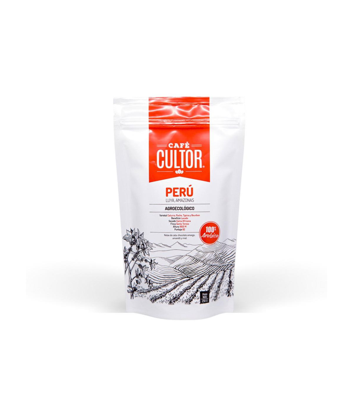 Café En Granos Perú 250 Gr Café Cultor