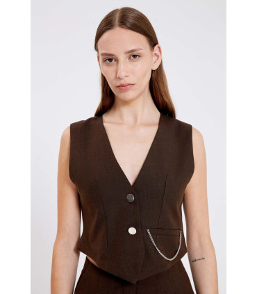 Chaleco Welch Marron