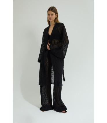 Kimono Poussin Negro
